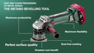 Metabo Bevelling Tool in Action English [upl. by Tirb]