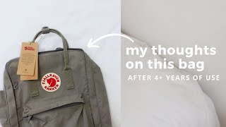 HONEST FJALLRAVEN KANKEN bag review  Is it worth the money [upl. by Senskell]