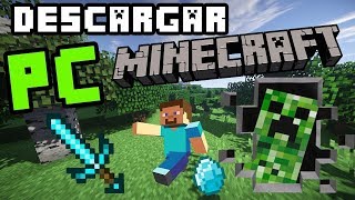 Descargar Minecraft para PC Gratis y completo  2018 [upl. by Stuckey]