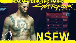 Cyberpunk 2077 Character Customizations Male [upl. by Enilegnave]