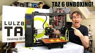 LulzBot TAZ6 3D Printer Unboxing Setup amp First Print  James Bruton [upl. by Iegres379]