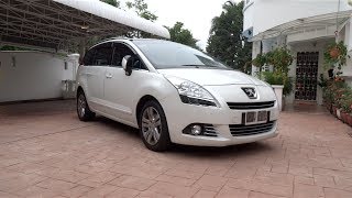 2013 Peugeot 5008 StartUp Full Vehicle Tour and Test Drive [upl. by Annovoj]