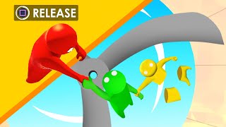 The MOST DANGEROUS DECISION Gang Beasts [upl. by Enelaehs80]