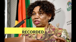 Minister Angie Motshekga releases 2020 matric results [upl. by Weywadt25]