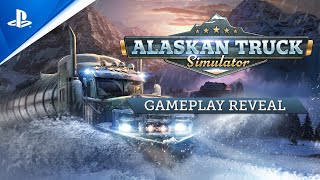 Alaskan Truck Simulator  Gameplay Reveal Trailer  PS5 PS4 [upl. by Sikleb322]