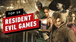 Top 10 Resident Evil Games [upl. by Seppala508]