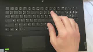 Lenovo laptop how to turn on backlit keyboard [upl. by Enialed]