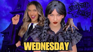 I BECOME WEDNESDAY ADDAMS PRANK [upl. by Nwadal]