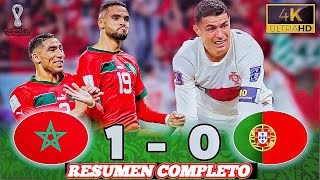 MARRUECOS VS PORTUGAL RESUMEN COMPLETO HD [upl. by Florie81]