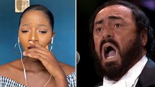 FIRST TIME HEARING LUCIANO PAVAROTTI  NESSUN DORMA REACTION [upl. by Montagu]