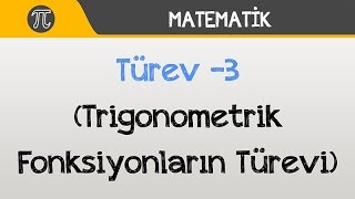 Türev  Trigonometrik Fonksiyonların Türevi  Matematik  Hocalara Geldik [upl. by Eilrebma696]