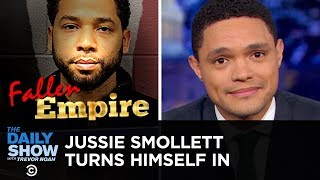 Jussie Smollett Turns Himself in to Police for Staging a Hate Crime  The Daily Show [upl. by Aramac]