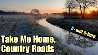 Take Me Home Country Roads John Denver  Harmonica Tabs [upl. by Carina]