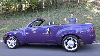 The Chevy SSR Was a Crazy 50000 Retro Convertible Pickup Truck [upl. by Arron]