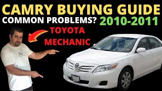 20102011 Toyota Camry Buying Guide [upl. by Atiekal]