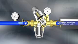 REGULATOR CIŚNIENIA WODY Z WSKAŹNIKIEM NASTAWY [upl. by Ahsiemaj773]