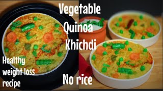 Vegetable Quinoa KhichdiHealthy recipevegan glutenfree diet recipekhichdi recipe [upl. by Landre]