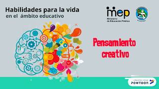 7 Pensamiento creativo [upl. by Nivonod]