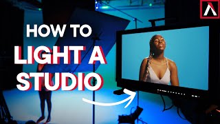 How to Light a Film Studio  Overhead Stage Lighting Explained [upl. by Gustafson]