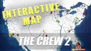 The Crew 2 Interactive Map [upl. by Brittne]