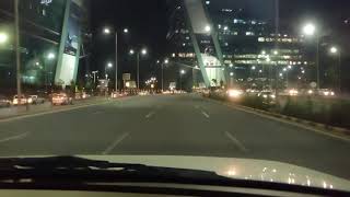 Gurugram cyber city night drive [upl. by Dogs]