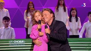 Roberto amp Malèna Alagna  TV quotDominoquot  Les 300 Chœurs 08012021 France 3 [upl. by Tavy]