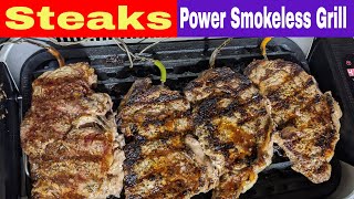 Steaks Power Smokeless Grill XL [upl. by Wolfson]