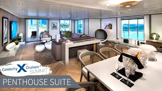 Celebrity Summit  Penthouse Suite Full Walkthrough Tour amp Review 4K [upl. by Risan]