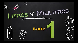 Litros y mililitros parte 1 Equivalencias básicas [upl. by Ap]