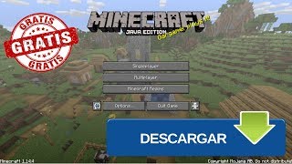 🤩Como DESCARGAR Minecraft para PC GRATIS ACTUALIZABLE en español ultima versión 1144 2019 [upl. by Boylan665]