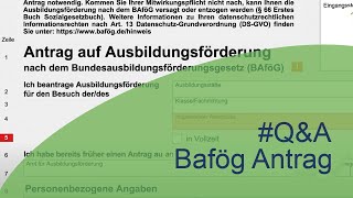 BafögAntrag So füllst du ihn richtig aus [upl. by Ecirtap952]