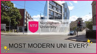 NTU City Campus Tour 4K  Nottingham Trent University [upl. by Lesly646]