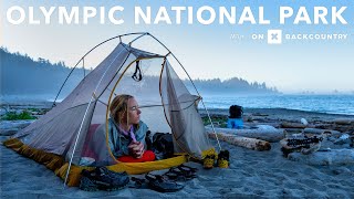 BACKPACKING IN OLYMPIC NATIONAL PARK [upl. by Oakie]