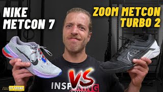 Nike Metcon 7 Vs Nike Zoom Metcon Turbo 2  KEY DIFFERENCES [upl. by Yerot]