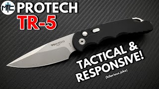 Pro Tech TR  5 Automatic Knife  Overview and Review [upl. by Lebisor]