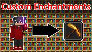 How to Make Custom Enchantments  Mcreator  6 [upl. by Neukam]