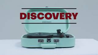 Crosley Discovery Record Player with Bluetooth Receiver [upl. by Gunnar]