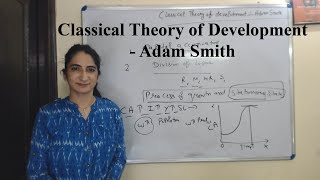 Classical Theory of Development  Adam Smith [upl. by Rasla]