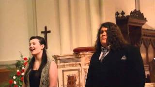 Jonathan Antoine amp Charlotte Jaconelli  All I Ask Of You [upl. by Idorb]