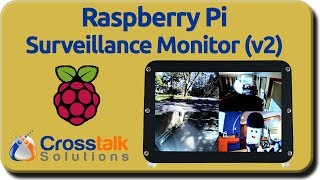 Raspberry Pi Surveillance Monitor v2 [upl. by Rheims893]