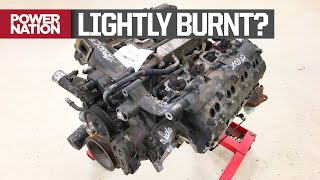 Burnt Junkyard 64L Gen III HEMI Rises From The Ashes  Engine Power S8 E12 [upl. by Eclud682]