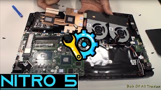 Acer Nitro 5 Repaste w Kryonaut i5 8300h [upl. by Adlemi]