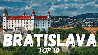 Top 10 Things To Do in Bratislava Slovakia [upl. by Vladamir]