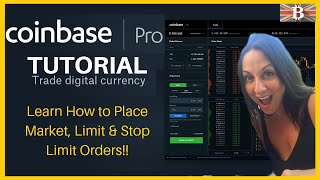 Coinbase Pro Full Tutorial Cryptocurrency Trading for Beginners [upl. by Rome297]