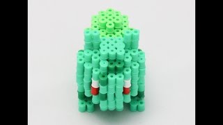 Perler Bead 3D Bisasam [upl. by Baptiste]