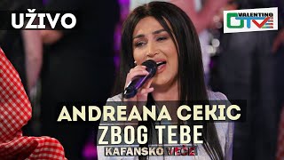 ANDREANA CEKIC  ZBOG TEBE  2021  UZIVO  OTV VALENTINO [upl. by Nadab991]