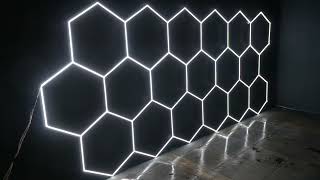 Homemade hexagonal LED light [upl. by Schiffman]