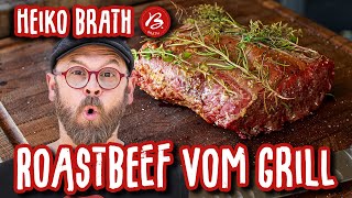 Roastbeef vom Grill 🔴🔥 Heiko Brath grillt [upl. by Eusadnilem]