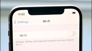 How To FIX iPhone Wifi Greyed Out  Not Working 2021 [upl. by Lenno389]