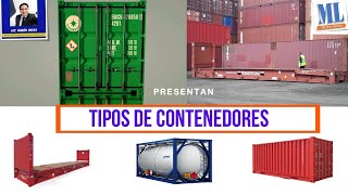 Tipos de contenedores Maritimos final [upl. by Dilly]